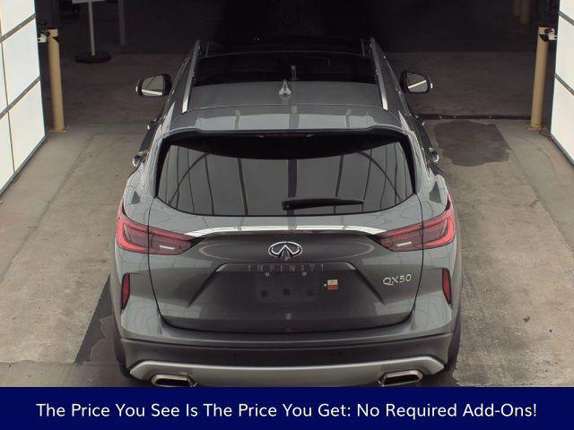 used 2022 INFINITI QX50 car, priced at $29,991