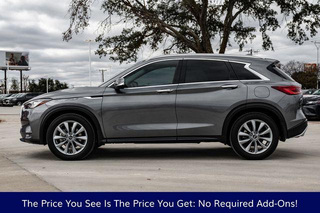 used 2022 INFINITI QX50 car, priced at $27,488