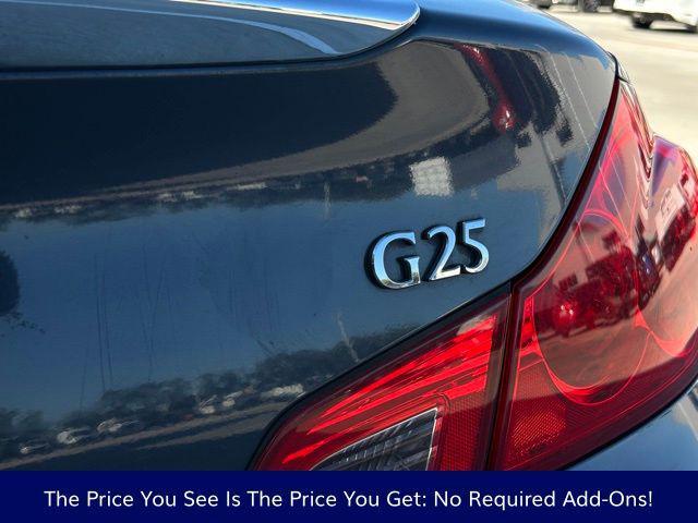 used 2012 INFINITI G25 car, priced at $7,991