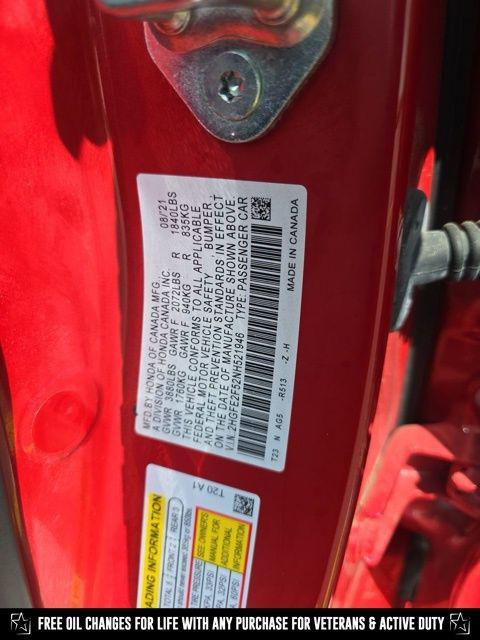 used 2022 Honda Civic car, priced at $22,940
