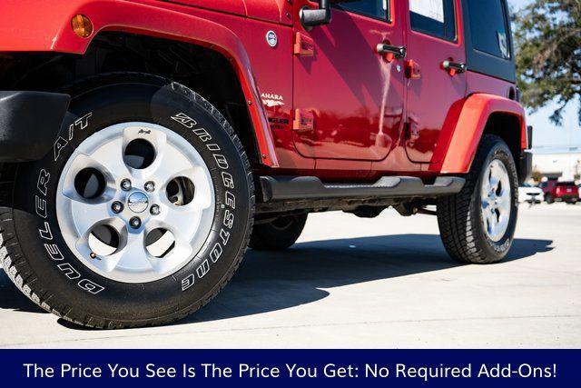 used 2014 Jeep Wrangler Unlimited car, priced at $21,981