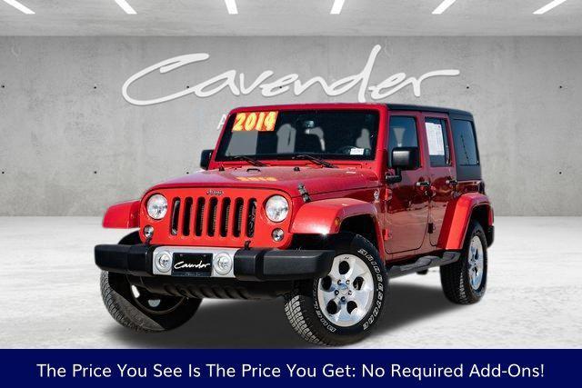 used 2014 Jeep Wrangler Unlimited car, priced at $21,981