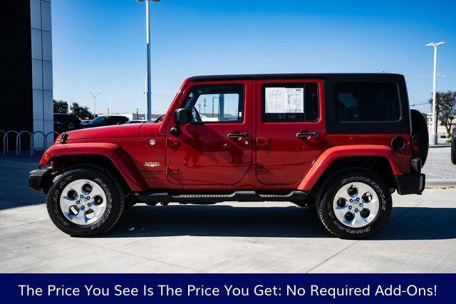 used 2014 Jeep Wrangler Unlimited car, priced at $21,981