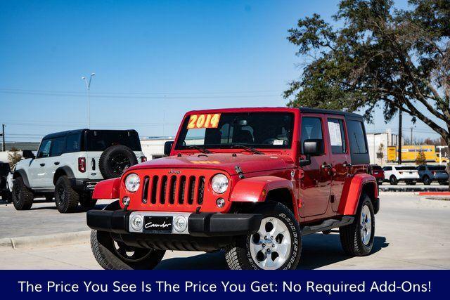 used 2014 Jeep Wrangler Unlimited car, priced at $21,981