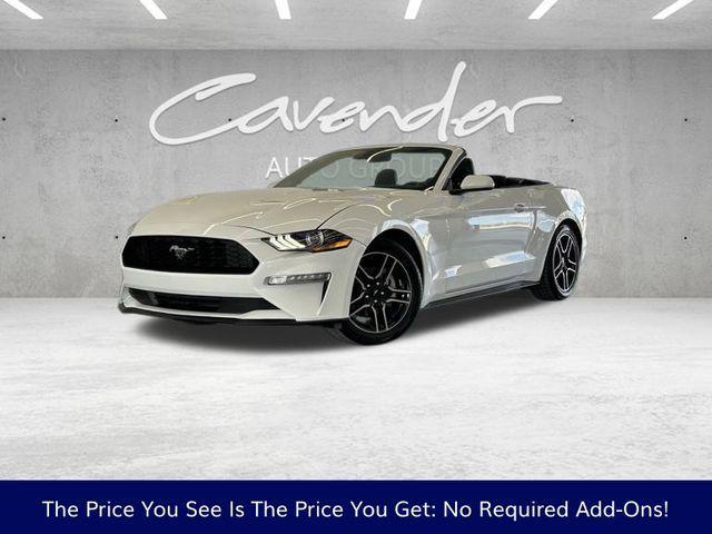 used 2021 Ford Mustang car, priced at $20,983