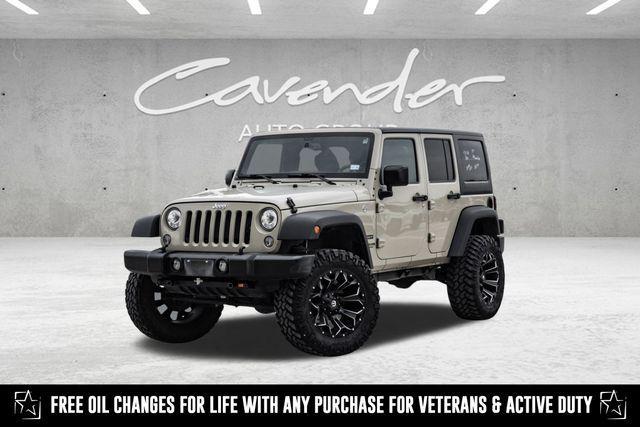 used 2017 Jeep Wrangler Unlimited car, priced at $21,985
