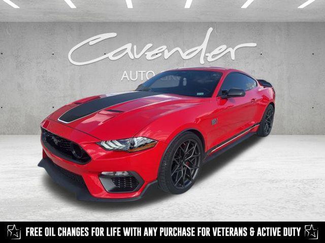 used 2021 Ford Mustang car, priced at $50,077
