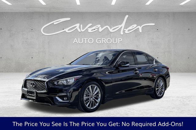 used 2022 INFINITI Q50 car, priced at $27,456