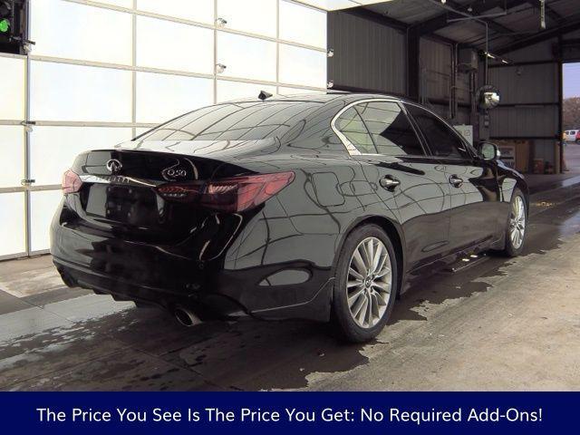 used 2022 INFINITI Q50 car, priced at $27,456