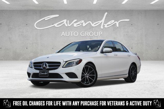 used 2021 Mercedes-Benz C-Class car, priced at $19,955