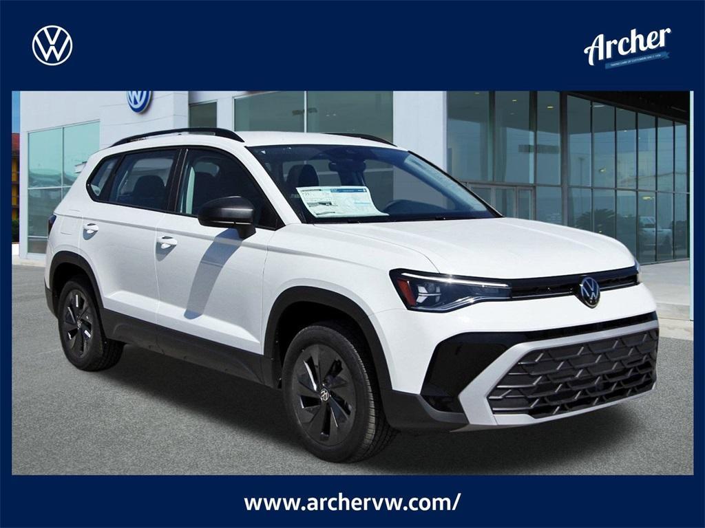 new 2025 Volkswagen Taos car, priced at $26,702