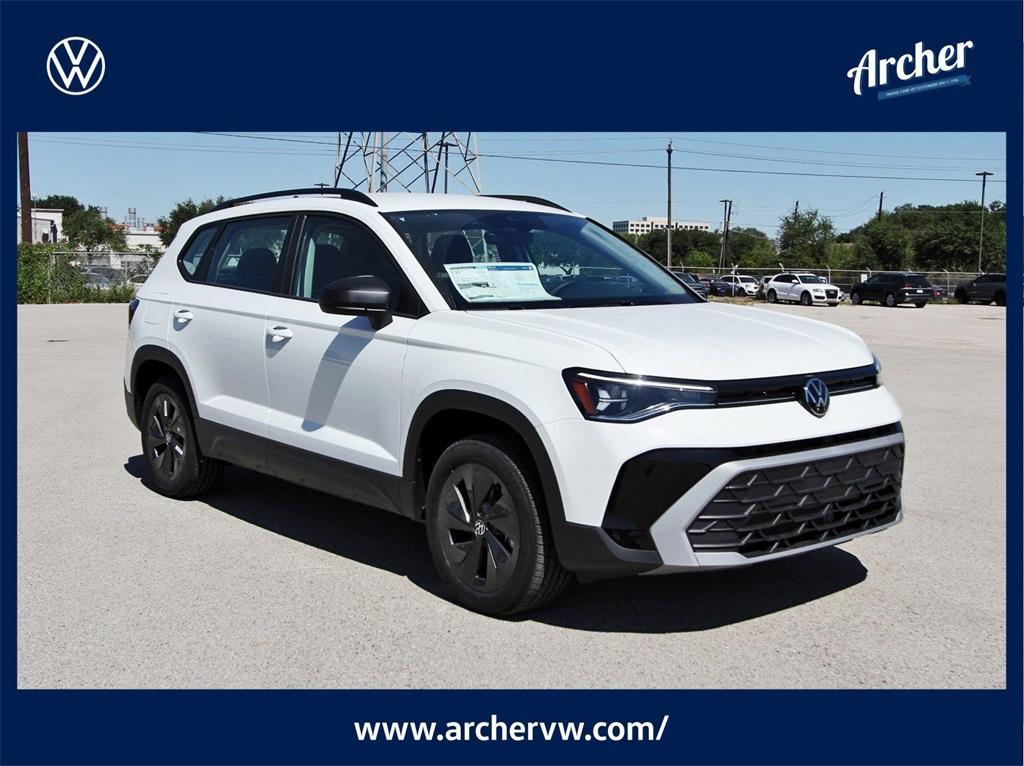 new 2025 Volkswagen Taos car, priced at $26,702