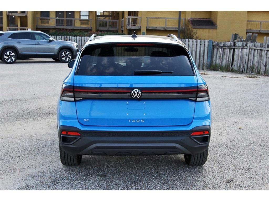 new 2025 Volkswagen Taos car, priced at $33,093