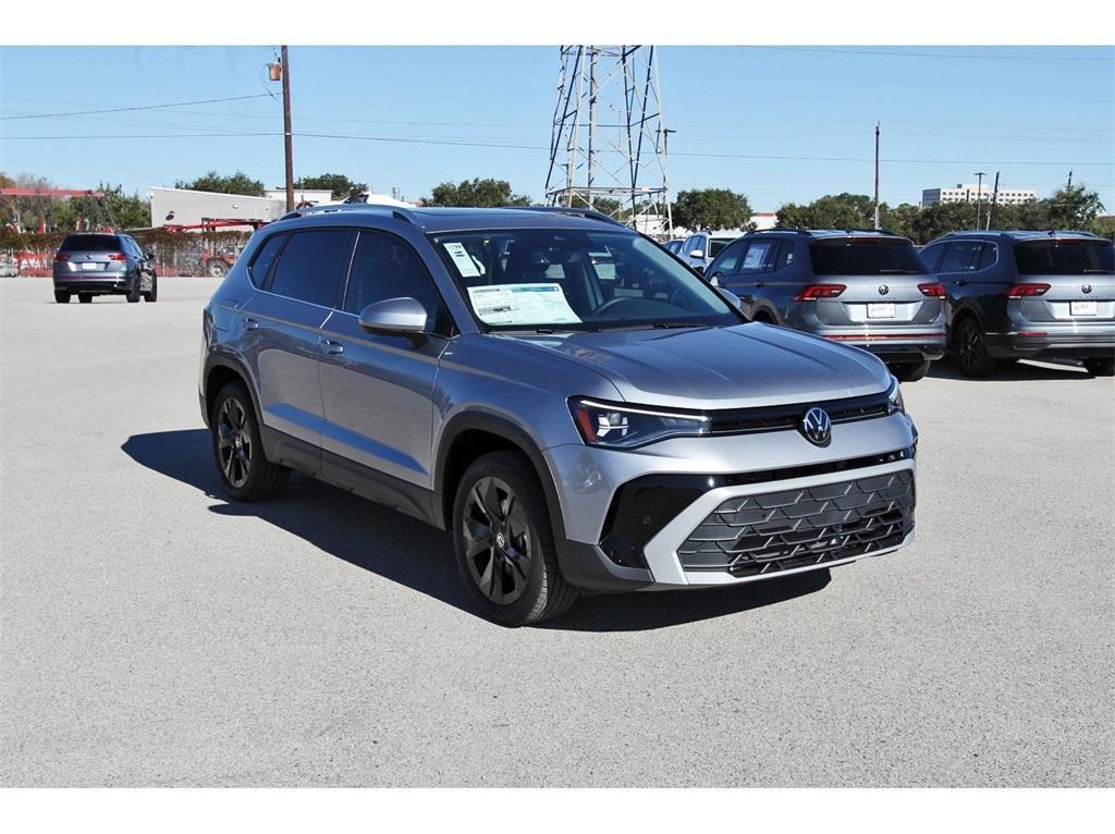 used 2025 Volkswagen Taos car, priced at $24,201
