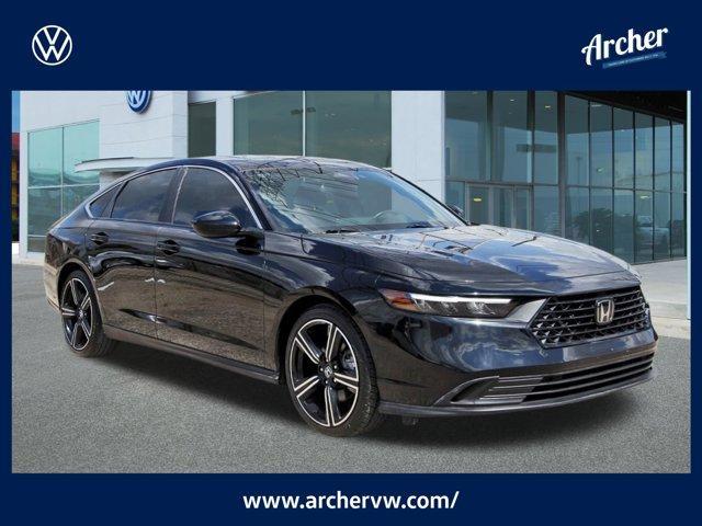 used 2024 Honda Accord Hybrid car, priced at $28,007