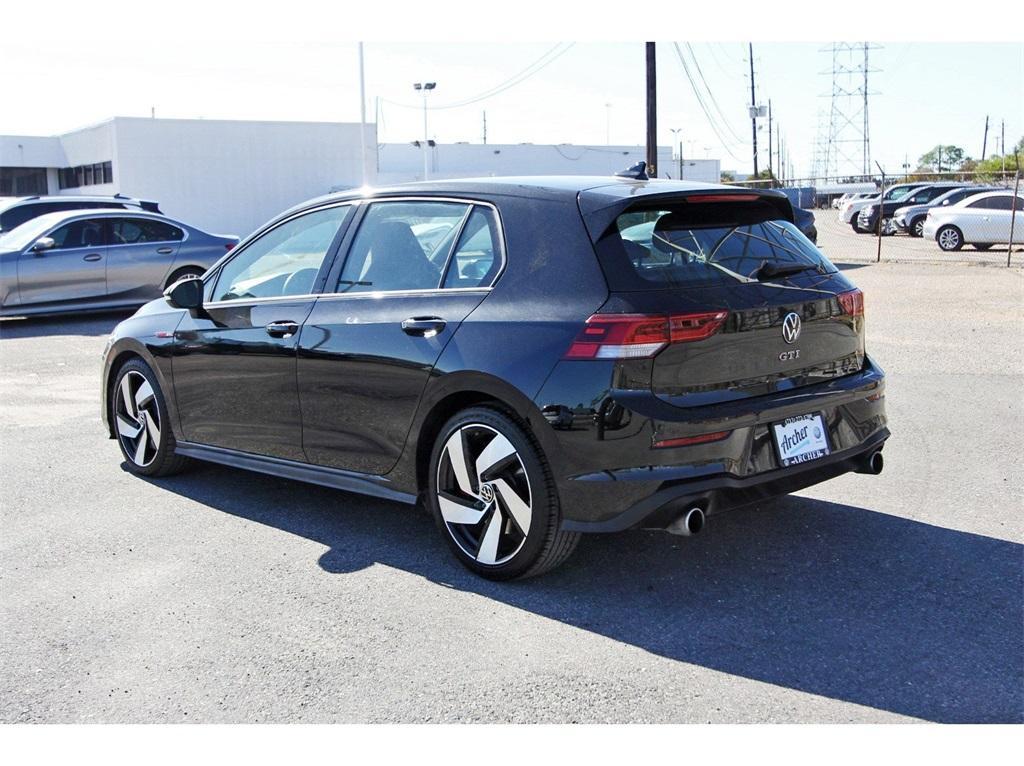 used 2024 Volkswagen Golf GTI car, priced at $25,044