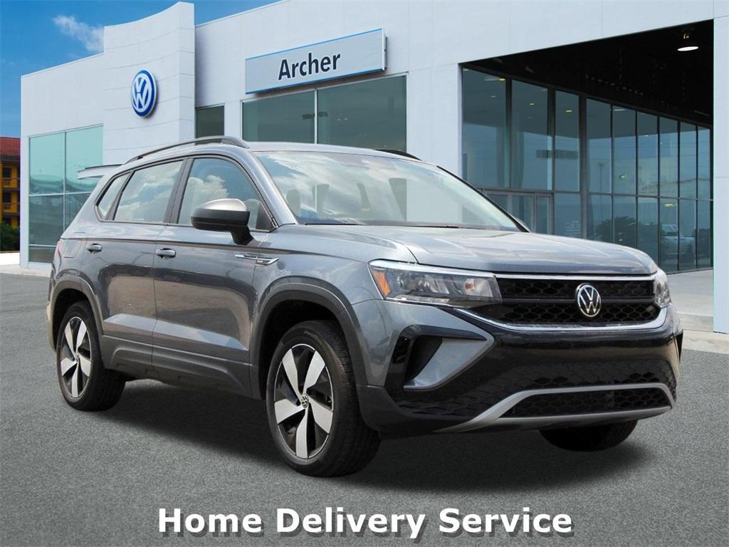 used 2024 Volkswagen Taos car, priced at $22,881