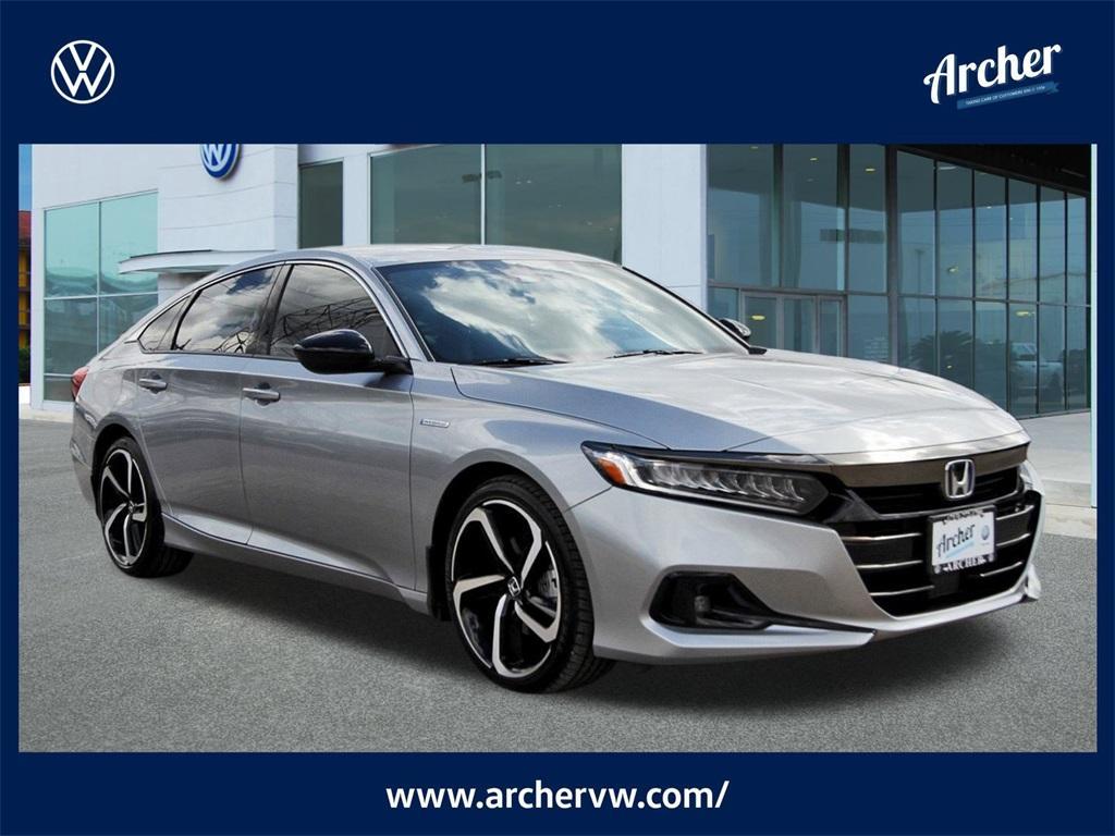used 2022 Honda Accord Hybrid car, priced at $26,055