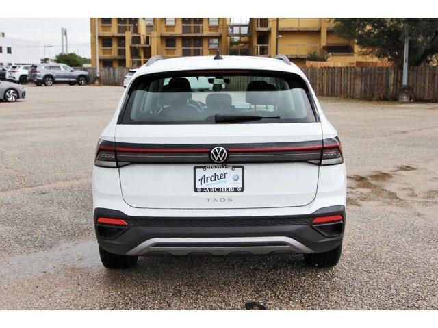 new 2025 Volkswagen Taos car, priced at $26,218