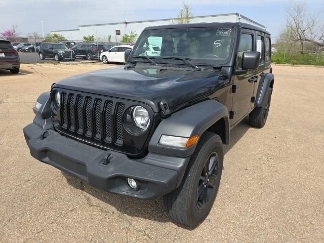 used 2020 Jeep Wrangler Unlimited car, priced at $33,399