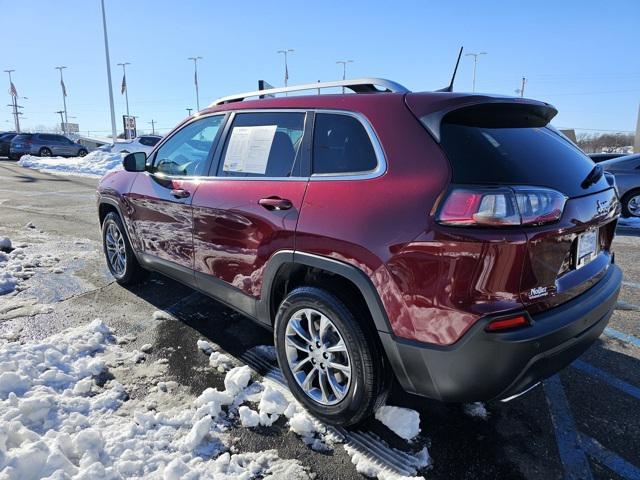 used 2021 Jeep Cherokee car, priced at $18,998