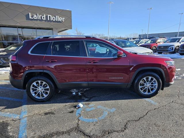 used 2021 Jeep Cherokee car, priced at $18,998