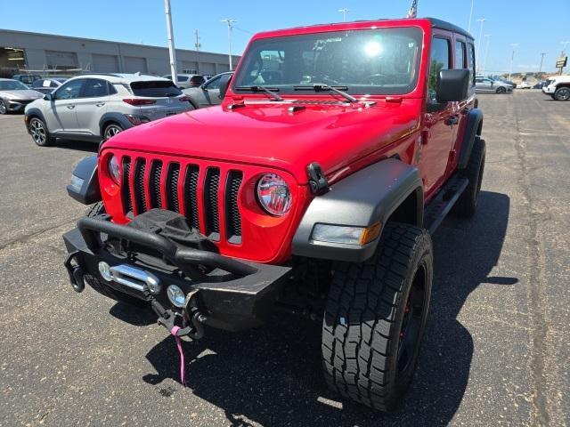 used 2019 Jeep Wrangler Unlimited car, priced at $25,898