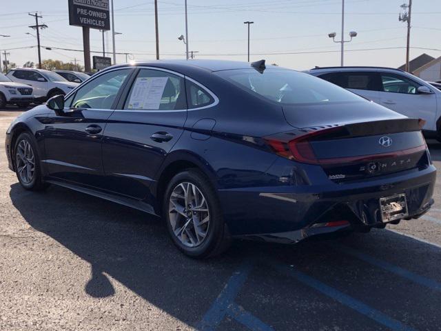 used 2021 Hyundai Sonata car, priced at $18,996