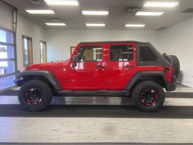 used 2014 Jeep Wrangler Unlimited car, priced at $16,962