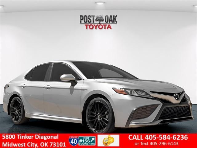 used 2021 Toyota Camry car, priced at $23,035