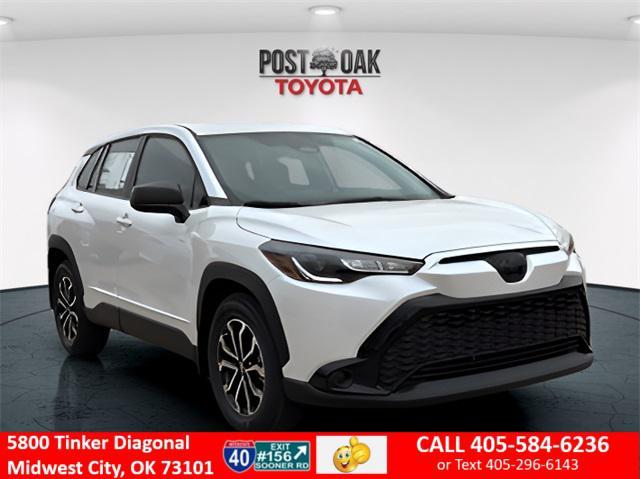 new 2025 Toyota Corolla Cross Hybrid car, priced at $30,852