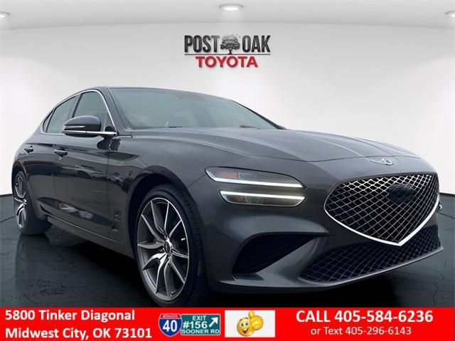 used 2023 Genesis G70 car, priced at $25,361