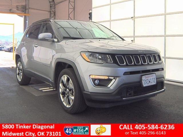 used 2021 Jeep Compass car, priced at $17,879