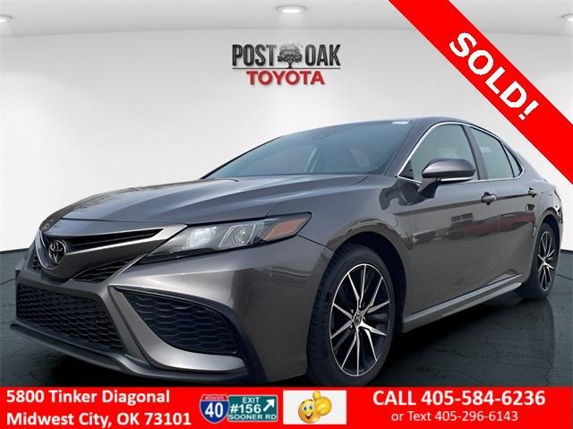 used 2022 Toyota Camry car, priced at $19,637