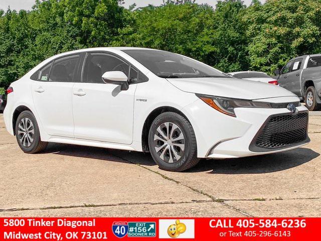 used 2021 Toyota Corolla Hybrid car, priced at $15,772