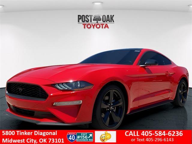 used 2021 Ford Mustang car, priced at $22,500