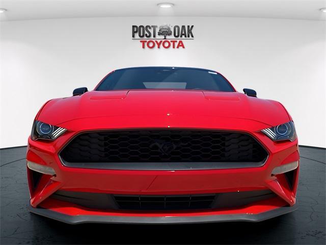 used 2021 Ford Mustang car, priced at $22,500