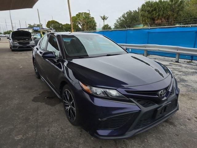 used 2021 Toyota Camry car, priced at $17,546