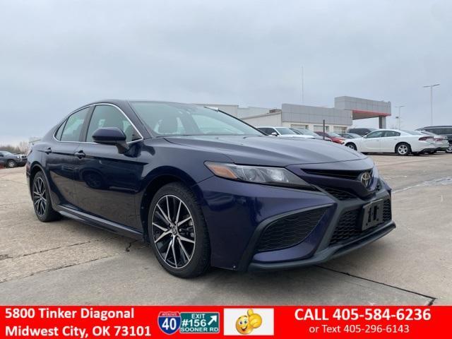 used 2021 Toyota Camry car, priced at $17,546