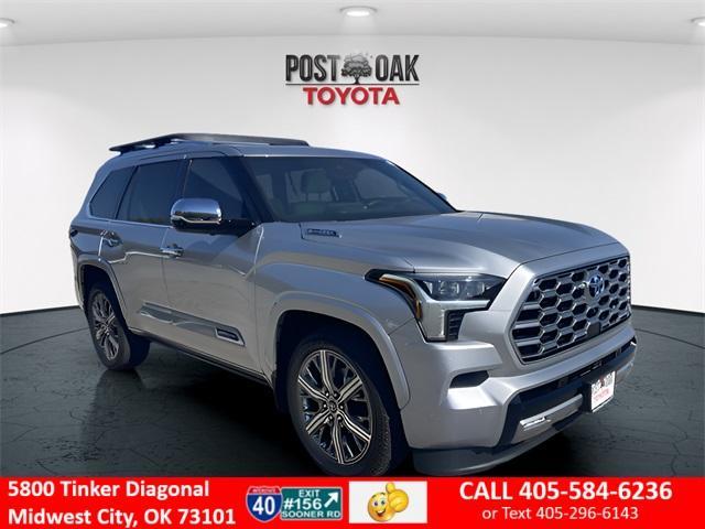 used 2024 Toyota Sequoia car, priced at $72,400