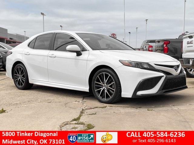 used 2021 Toyota Camry car, priced at $21,741