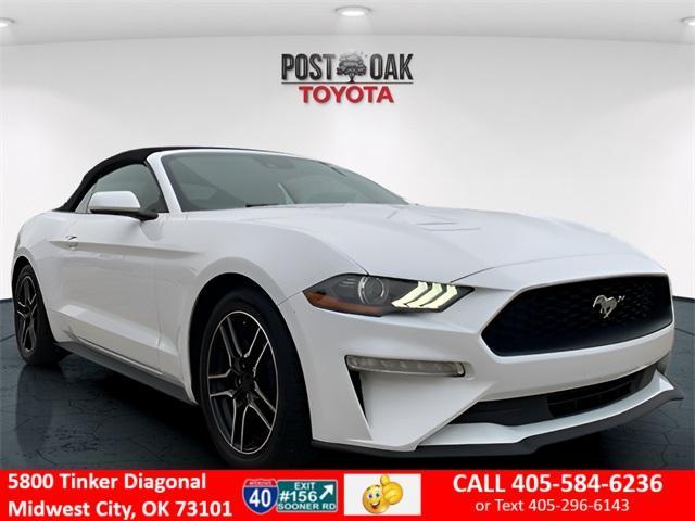 used 2022 Ford Mustang car, priced at $20,393