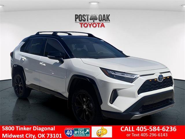 used 2022 Toyota RAV4 Hybrid car, priced at $23,990