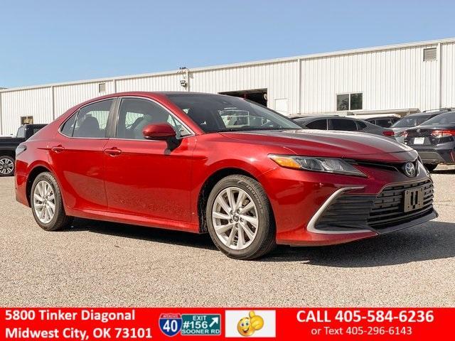 used 2021 Toyota Camry car, priced at $20,500