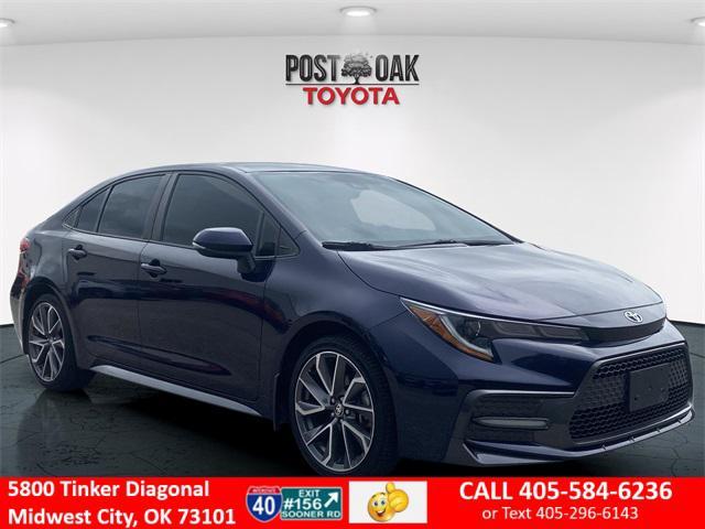 used 2021 Toyota Corolla car, priced at $19,900