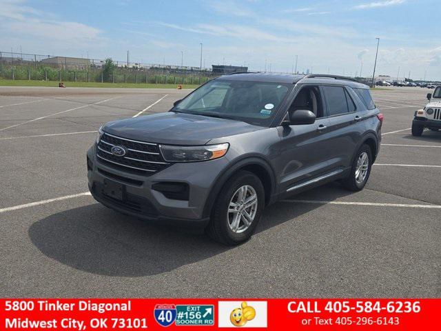used 2022 Ford Explorer car, priced at $28,500