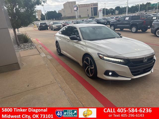 used 2022 Honda Accord Hybrid car, priced at $26,500