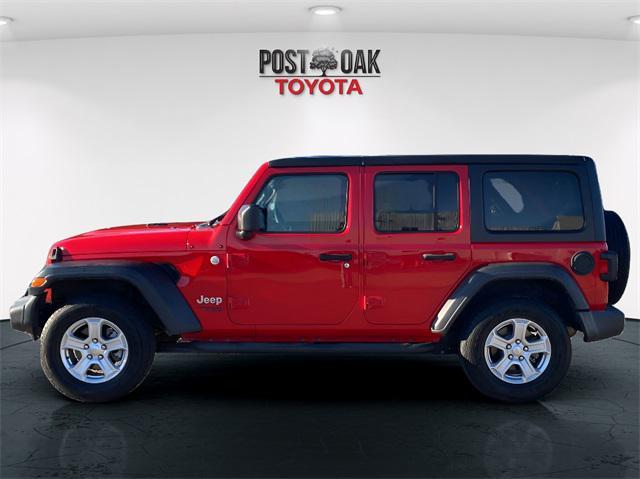 used 2019 Jeep Wrangler Unlimited car, priced at $19,956