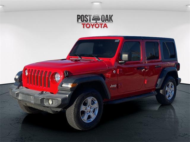 used 2019 Jeep Wrangler Unlimited car, priced at $19,956