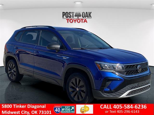 used 2024 Volkswagen Taos car, priced at $18,372